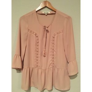 Blush Blouse
